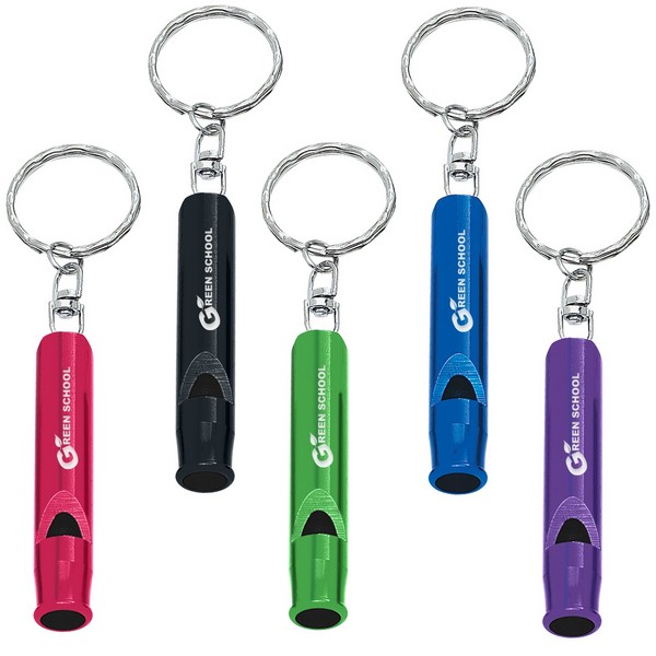 KH2051 Whistle Key Ring with custom imprint